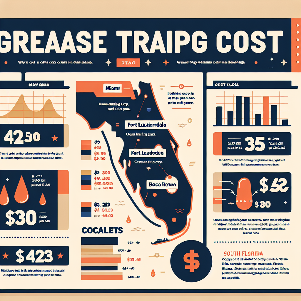 Fort Lauderdale Grease Trap Cost Calculator: Get Your Estimate